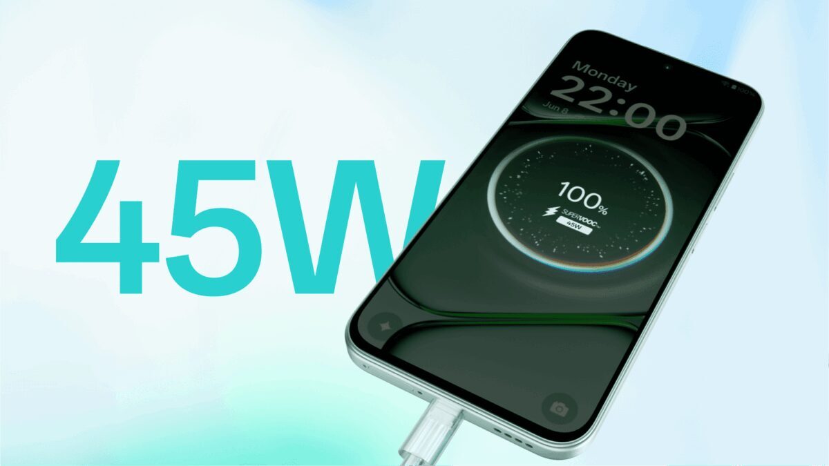 Смартфон OnePlus N6 с зарядным кабелем зарядка