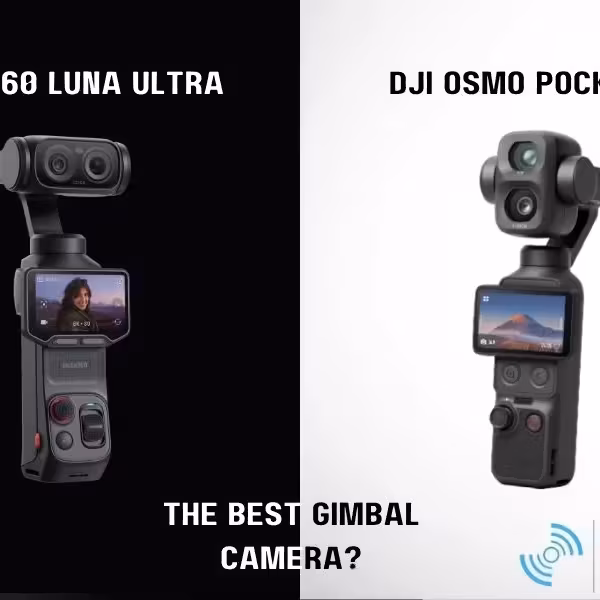 Сравнение камер DJI Osmo Pocket 4 и Insta360 Luna Ultra