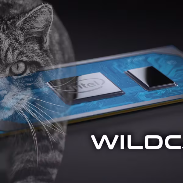 Процессор Intel Core 3 304 на микросхеме