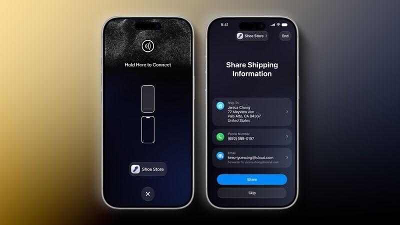 iPhone и Apple Watch показывают сопряжение и обмен данными
