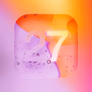Обоснование функции iOS 27 на фоне градиента
