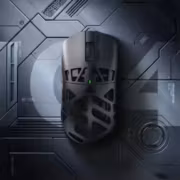 Мышь Lenovo Lecoo Bellator GM104 на черном фоне