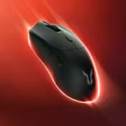 Игровая мышь Lenovo Lecoo Bellator GM103 светится красным светом
