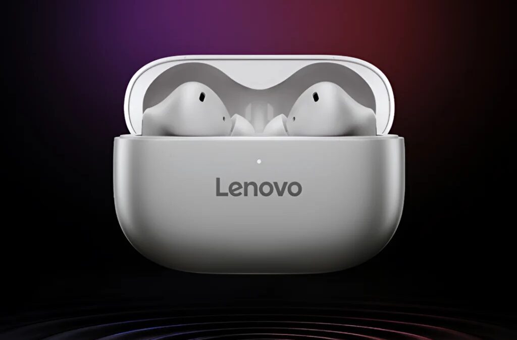 Беспроводные наушники Lenovo Yoga Earbuds в футляре