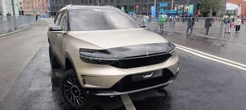Кроссовер Voyt SUV от Росатома показали в Москве