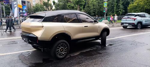 Кроссовер Voyt SUV от Росатома показали в Москве