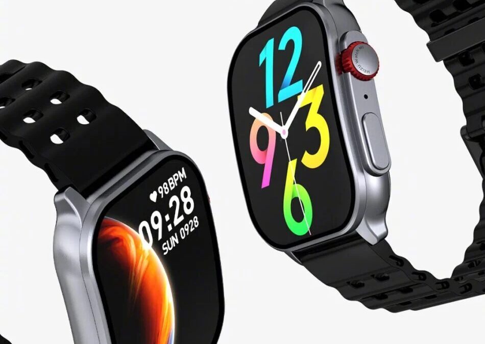 Умные часы Meizu Watch M1 с черным ремешком