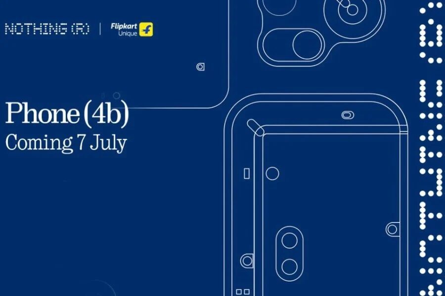 Общий вид Nothing Phone 4b и схема устройства