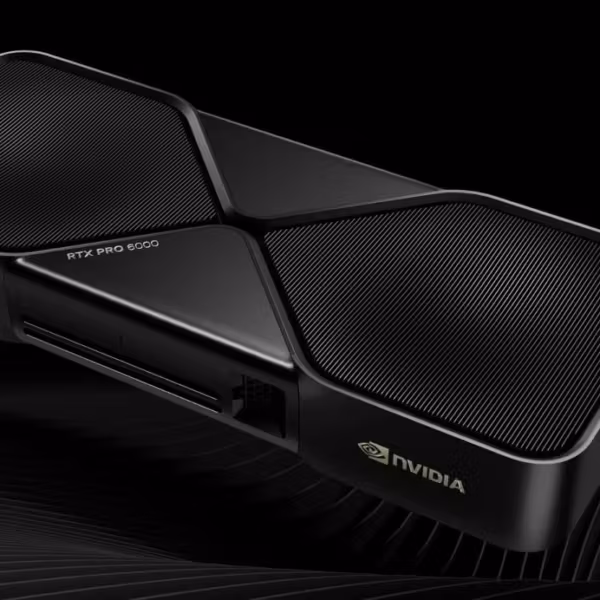 Видеокарта Nvidia RTX PRO 6000 Blackwell черная с вентиляторами