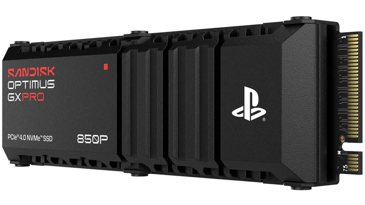 SSD SanDisk Optimus GX PRO 850P для PlayStation 5