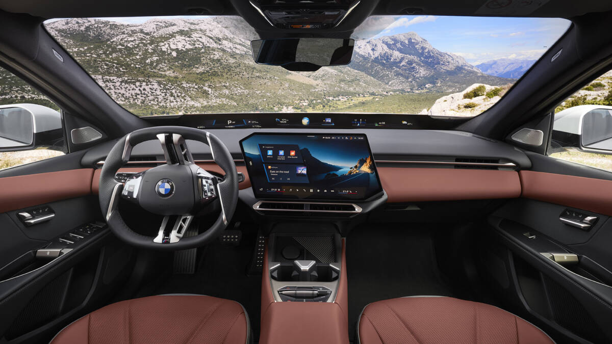 Интерьер электромобиля BMW i3 50 xDrive