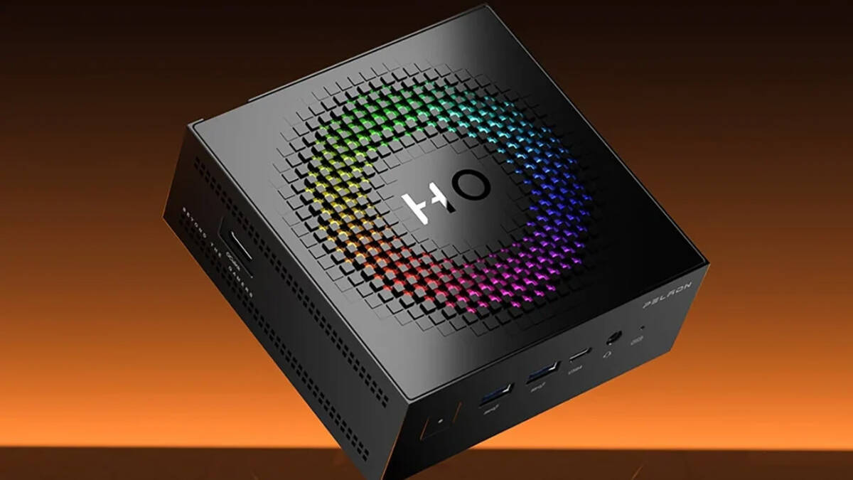 Мини-ПК Peladon HO5 с RGB-подсветкой сверху