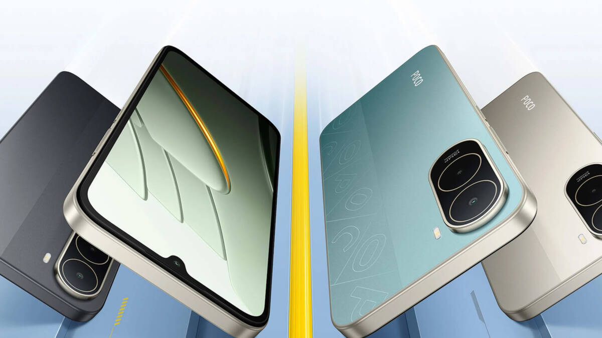 смартфон Poco C81 Pro изящный дизайн экраны камеры