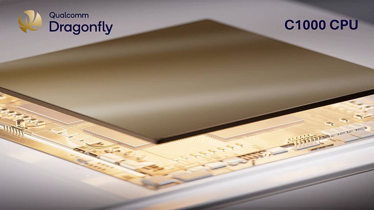 Кремниевый чип Dragonfly C1000 CPU Qualcomm