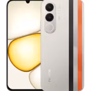 Смартфон Realme P4x 4G передняя и задняя камеры, белый цвет