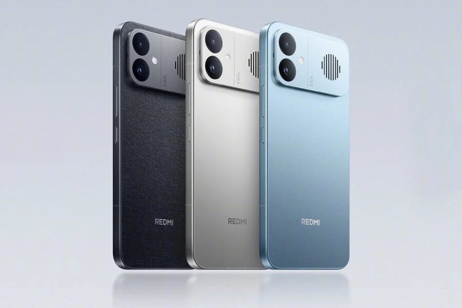 Три смартфона Redmi K100 Pro с задней панелью