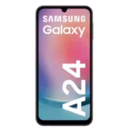 Смартфон Samsung Galaxy A24 на дисплее