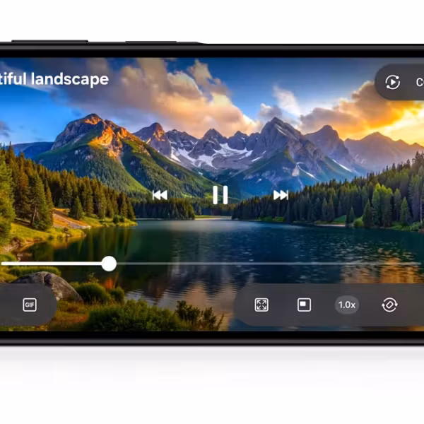 экран камеры смартфона Samsung Galaxy A27 с видео