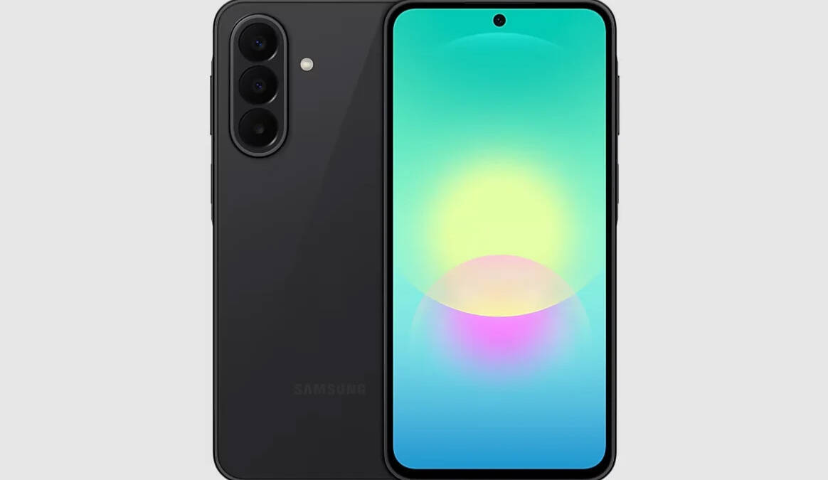 Samsung Galaxy A27 черный телефон с тройной камерой