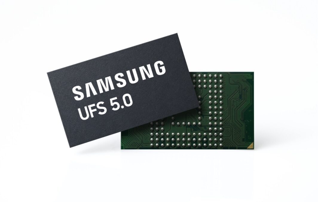 Память Samsung UFS 5.0 для смартфонов и устройств