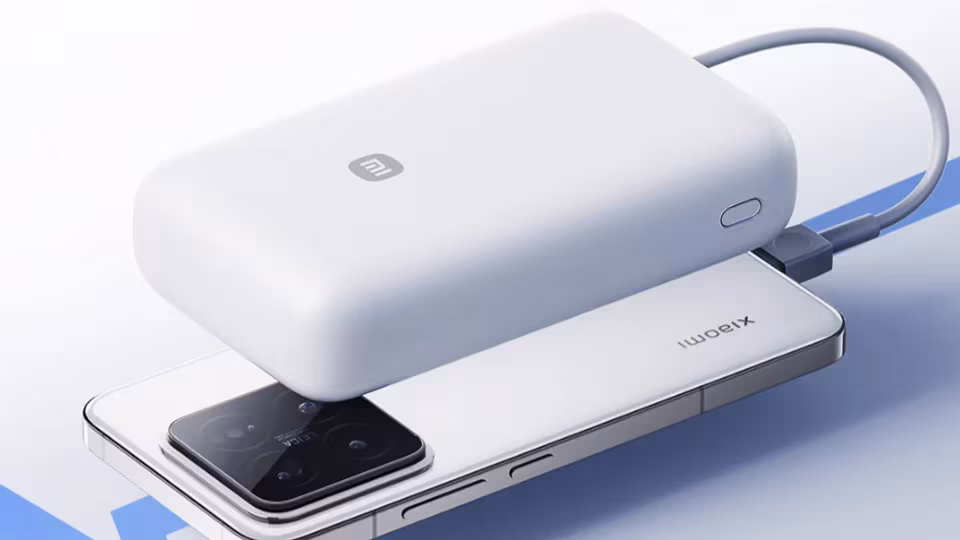 Xiaomi выпустила внешний аккумулятор на 20 000 мА·ч