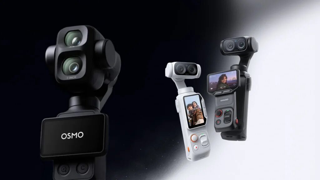 Три камеры стабилизатора Osmo — DJI DJI Osmo Pocket 2