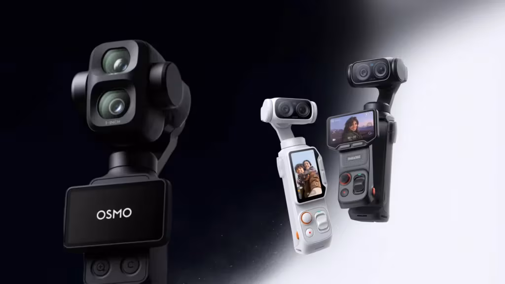Три камеры стабилизатора Osmo — DJI DJI Osmo Pocket 2