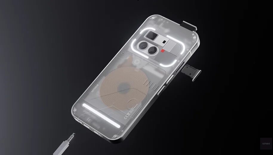 Концепт смартфона Nothing Dream Phone с прозрачным корпусом