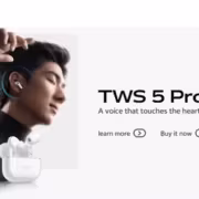Наушники Vivo TWS 5 Pro вышли с ANC 60 дБ и аудио 4,6 Мбит/с