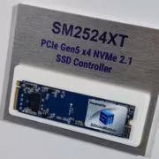 SSD Controller PCIe Gen5 NVMe 2.1 Silicon Motion