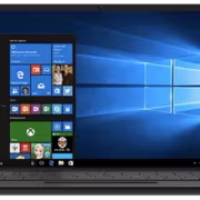 Ноутбук с открытым рабочим столом Windows 10 модель Lenovo
