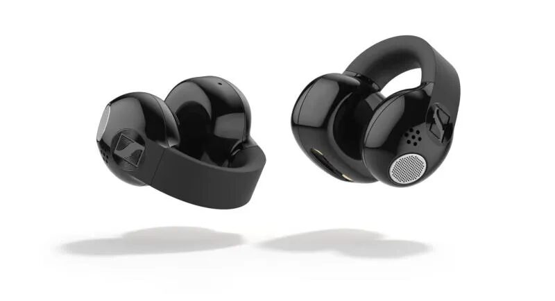 Sennheiser выпустила открытые наушники Accentum Clip 4 открытые беспроводные наушники Sennheiser Accentum Clip черные