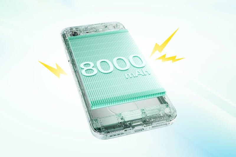 Смартфон OnePlus N6 с батареей 8000 мАч
