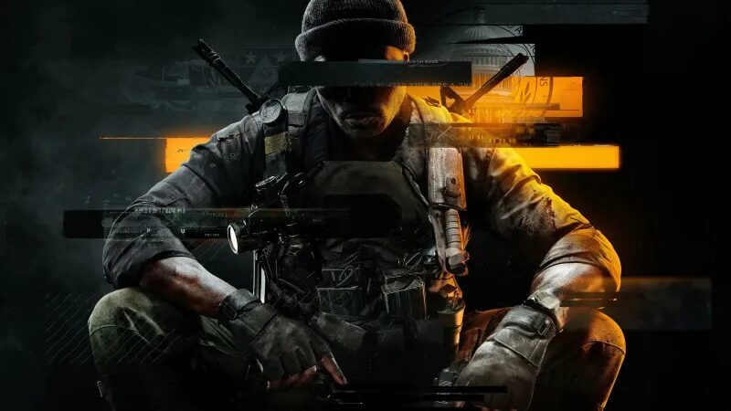 Военный с оружием и тактическим снаряжением Call of Duty