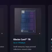 Карты Glacier Data Storage Card Мимулус GB TB PB
