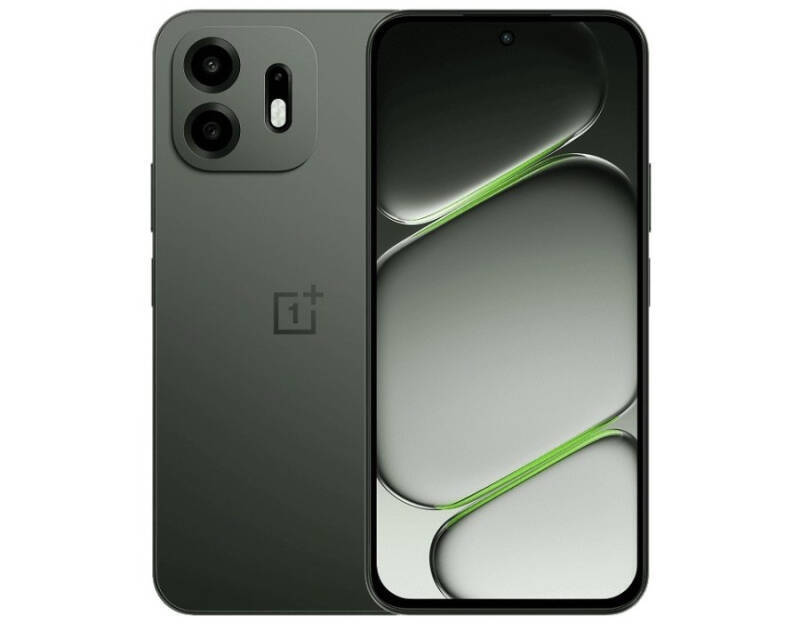 Смартфон OnePlus N6 спереди и сзади Черный цвет