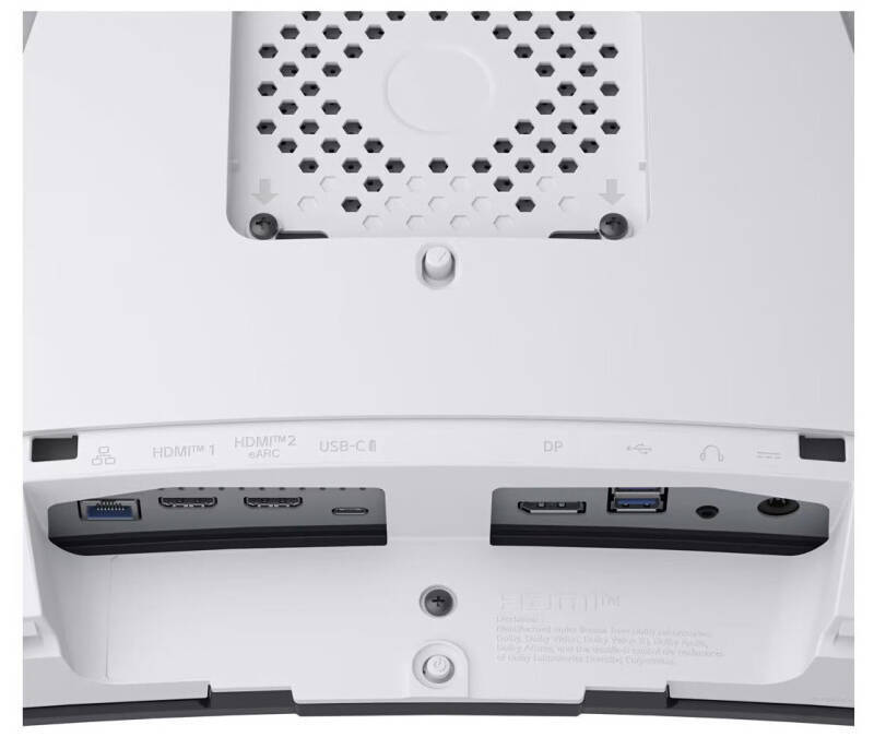 Порты и разъёмы монитора LG UltraGear 34GX90SB-W