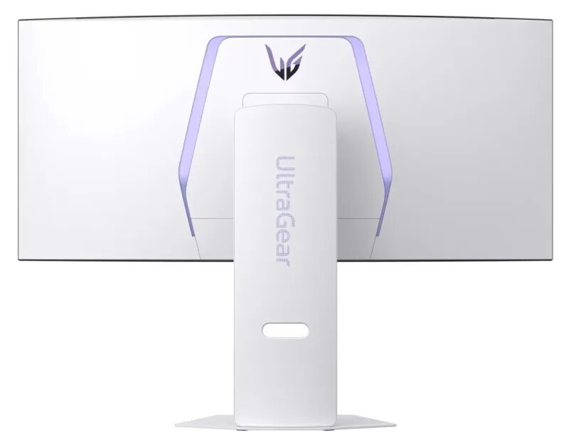Задняя часть монитора LG UltraGear 34GX90SB-W подставка