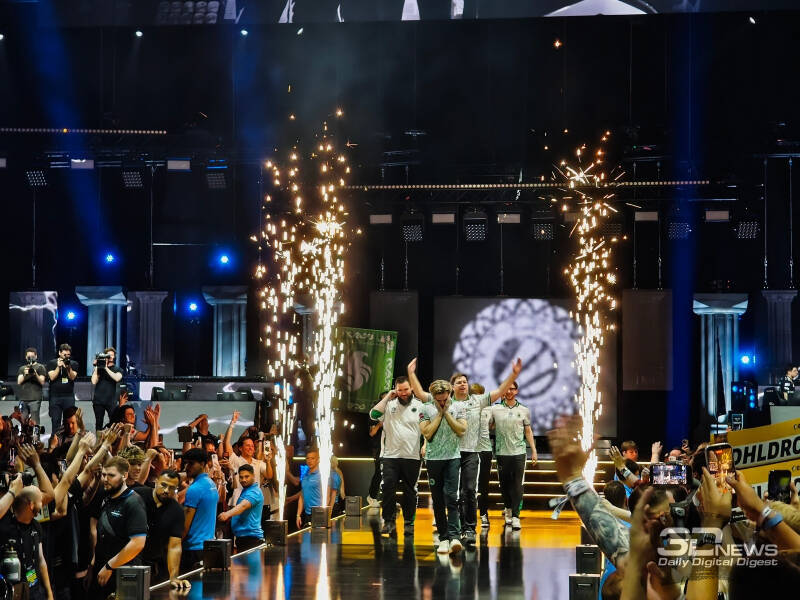 Финальный момент победы на IEM Cologne Major 2026 CS2 команда Team Falcons