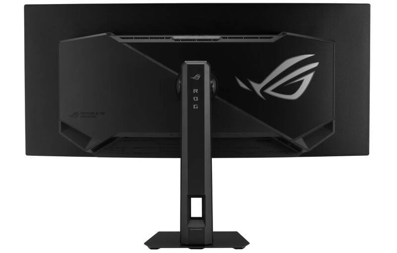 Задняя часть монитора Asus ROG Strix OLED XG34WCDMS