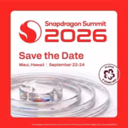 Плакат Snapdragon Summit 2026 с логотипом и датами
