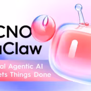 Крупная графика TECNO EllaClaw с изображением робота