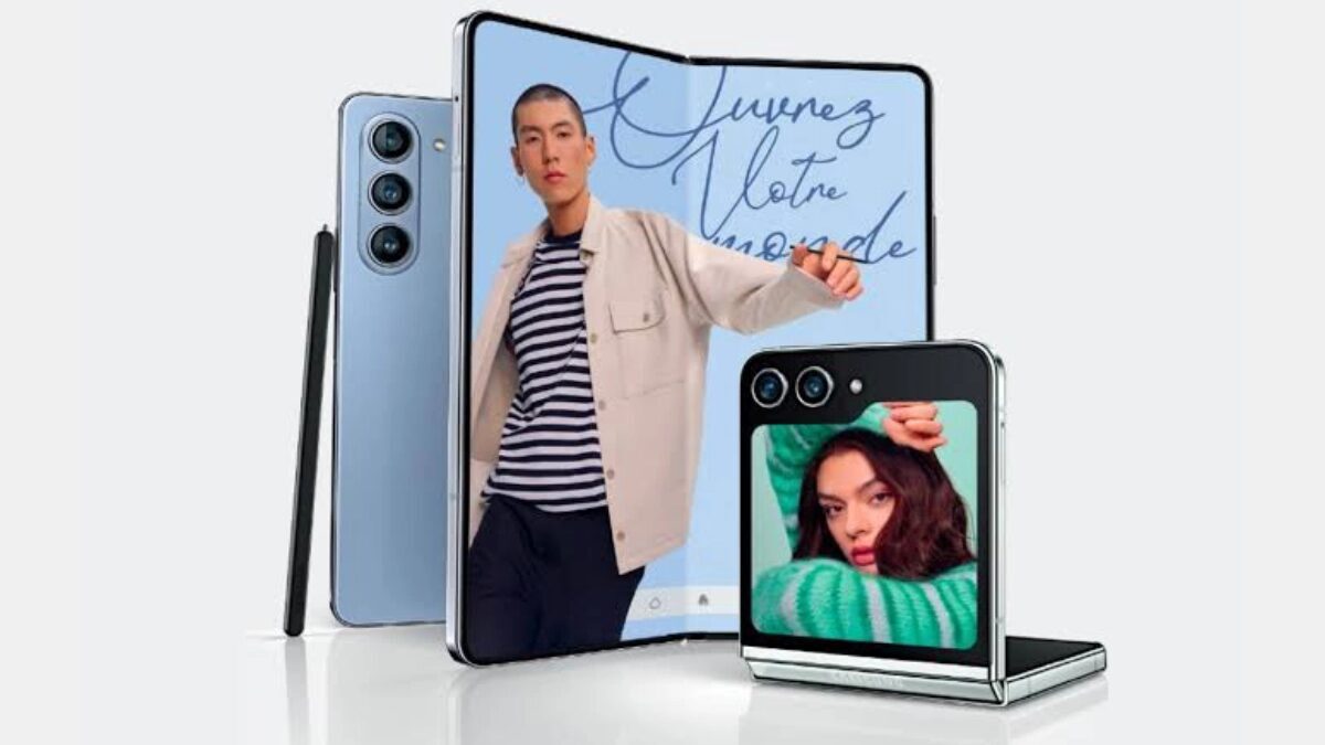 Складной смартфон Samsung Galaxy Z Fold 5 и Galaxy Z Flip 5