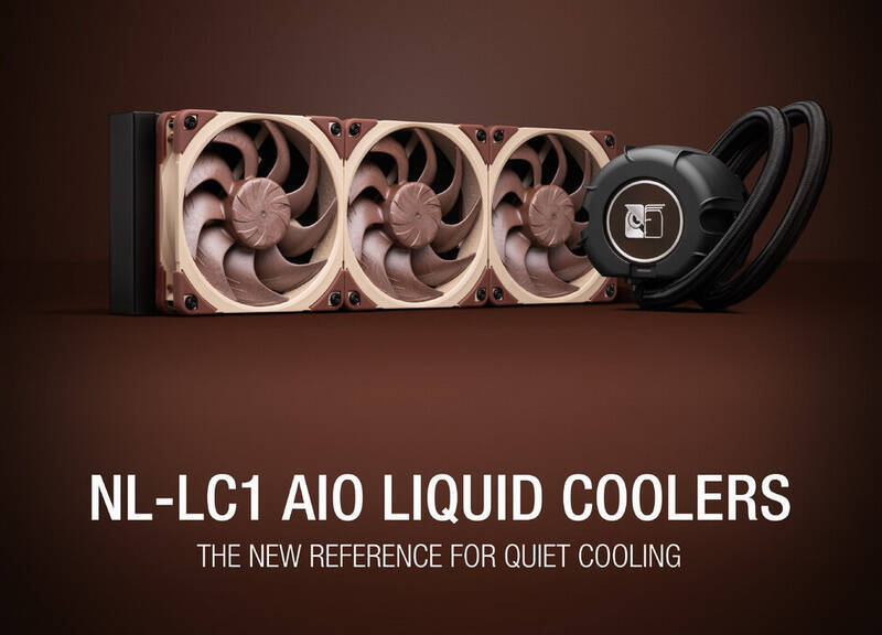 Noctua NL-LC1 жидкие охлаждающие радиаторы вентиляторы
