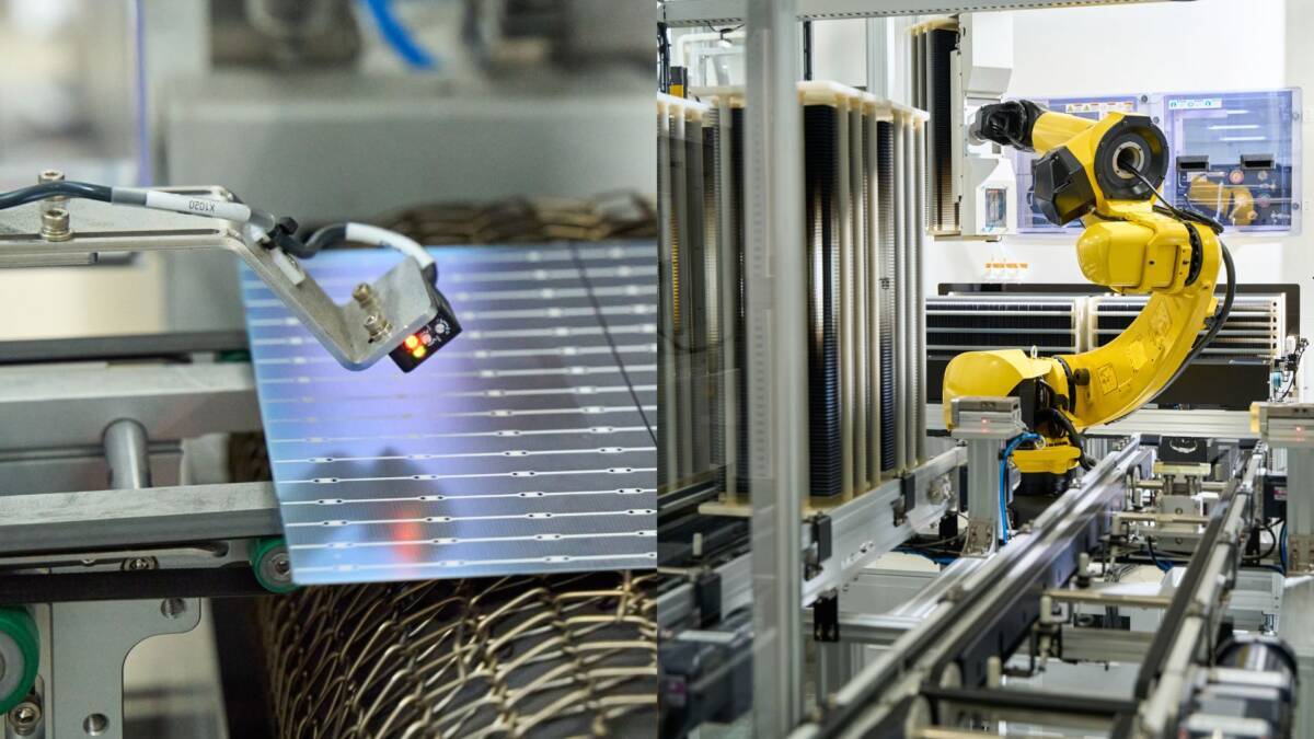автоматическая сборочная линия солнечных панелей Hanwha Qcells