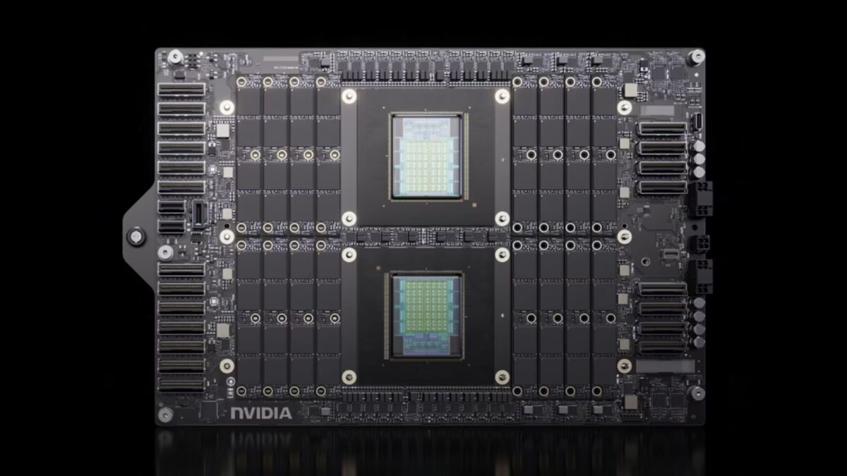 Верхняя панель серверного процессора Nvidia Vera