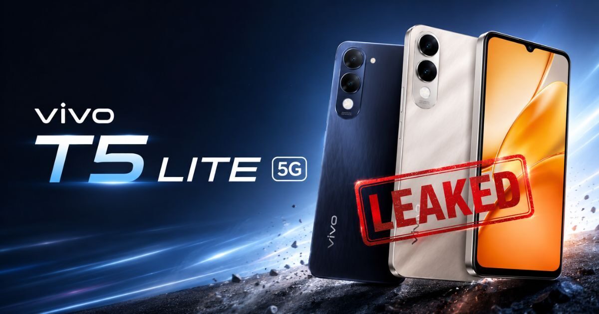 смартфон Vivo T5 Lite 5G два телефона накладываются на землю