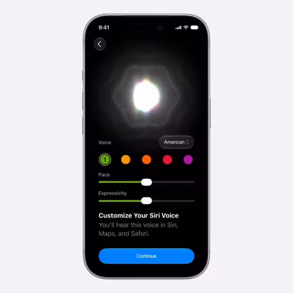 Мобильный телефон интерфейс голосовые настройки Siri