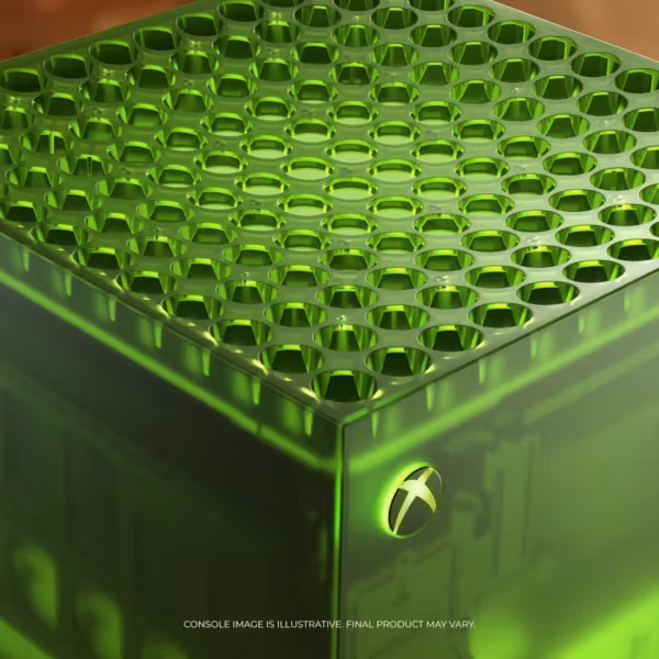 Зелёная консоль Xbox Series X25 Limited Edition