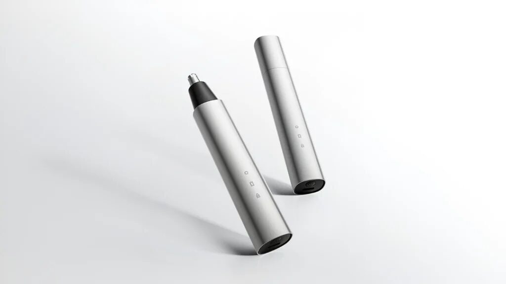 Два триммера для носа Xiaomi Mijia USB-C серые